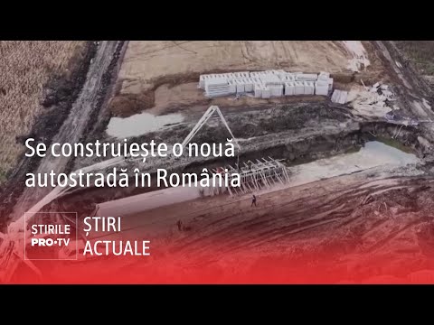 Se construiește o nouă autostradă în România, de 305 km. Când ar trebui să fie gata