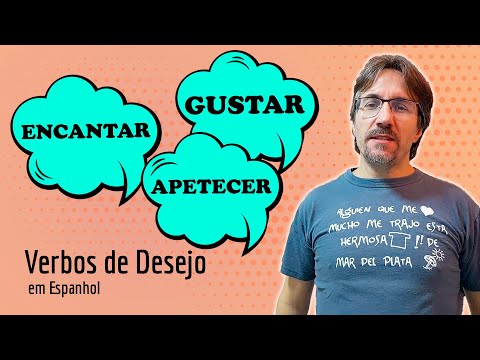 Aprenda Expressar Desejos: GUSTAR, ENCANTAR e APETECER em Espanhol | Profe Carlos Muchacho