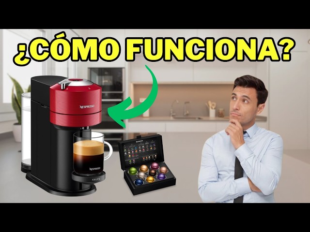 Vídeo relacionado con Krups Nespresso Cafetera, Cafetera de cápsulas, 5 tamaños de tazas, Café largo, Amplia selección de bebidas, Vertuo Next, Negro YY4606FD