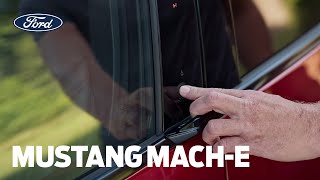 How to use keyless entry | Mustang Mach-E | Ford Ireland
