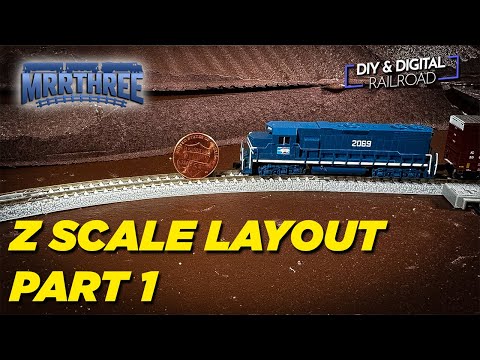 I'm Building a Z Scale Model Railroad Part 1