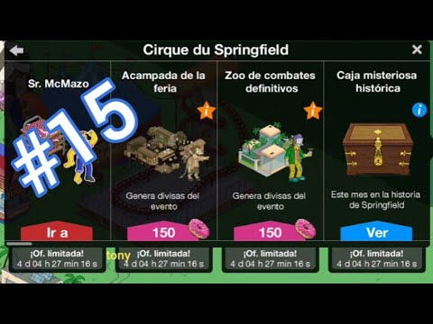 Los Simpson Springfield "Cirque'22: Capítulo 15 - El burro humano y Scuzzo el payaso" por Tony