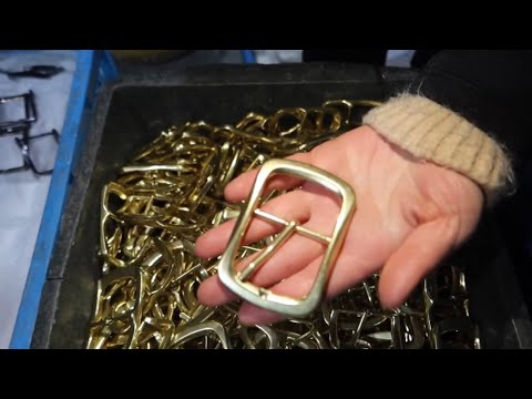 Yiwu Agent : Viaje A La Fábrica De Hebilla ( Belt Buckles Factory )