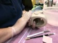 Tete Jumeau Soft Fired Greenware Cleaning With Connie Zink