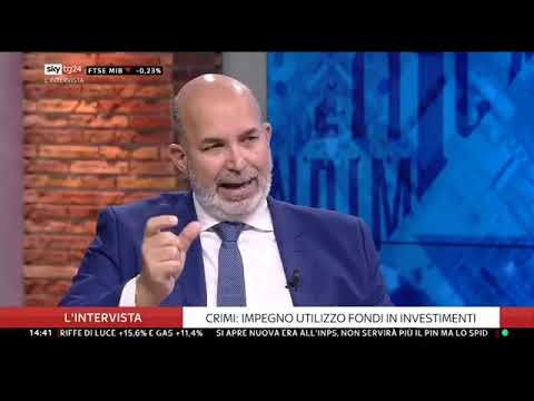 Vito Crimi ospite a "L’intervista" - SkyTg24 - 30/09/2020