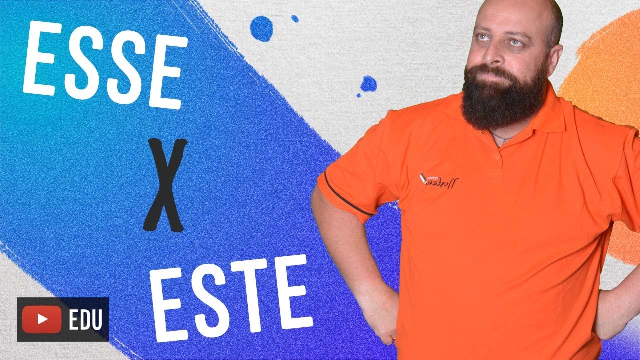 Este x Esse - com Professor Noslen