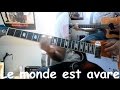 Tryo - Le Monde Est Avare (Guitar Cover + Solo)