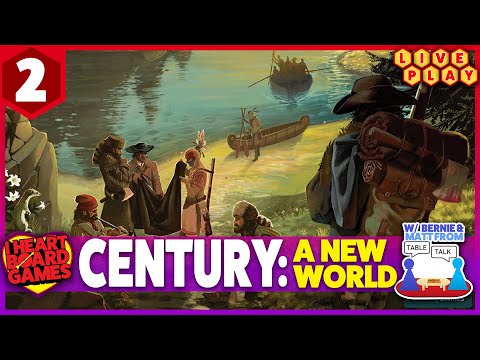 Century A New World (Plan B Games) Full Play Through, 4 player