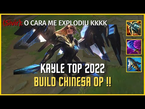 KAYLE TOP COM A BUILD CHINESA | [SOLANDO DESDE O NÍVEL 1] | League of Legends
