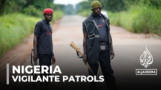Nigeria vigilante groups: Local patrols forming to prevent kidnappings