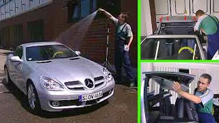Mercedes-Benz SLK - The Vario roof of the SLK is leaky (Water penetration at joint 1 + 2) | R171