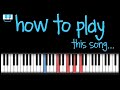 PianistAko tutorial DAKILANG MAY LIKHA piano ...