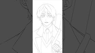 剣持刀也 #イラスト #イラストメイキング #にじさんじ