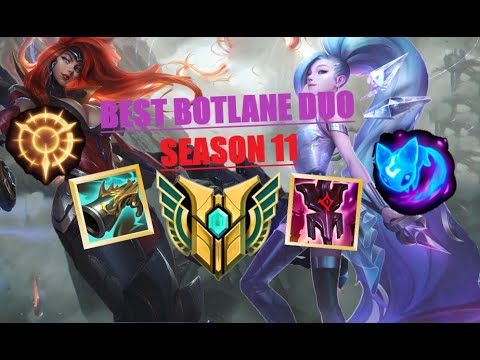 Seraphine montage - BEST BOTLANE DUO IN SEASON 11|Seraphine and Miss Fortune