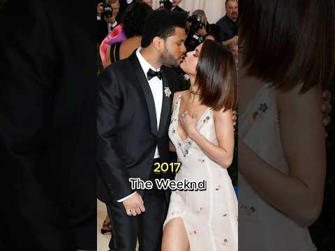 Selena Gomez's Boyfriend Throughout Years (2008-2025) #thenandnow #hollywood #selenagomez