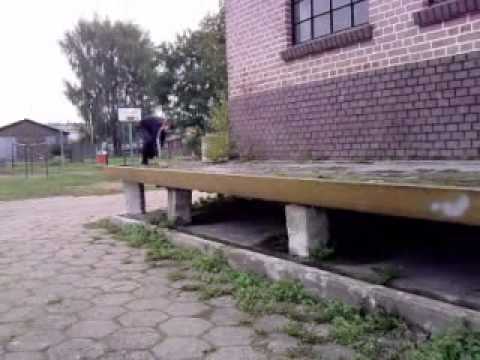le parkour Barciany-Młode Pokolenie