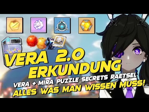 MIRRORIA & VERA 2.0 ALLE PUZZLE, RÄTSEL & SECRETS ERKUNDUNGS GUIDE! Tower of Fantasy Guide Deutsch