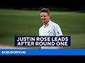 2021 Masters: Justin Rose Leads after Round 1 | FULL Recap | CBS Sports HQ