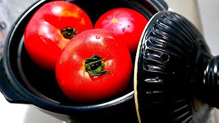 無水トマト鍋、残った食材を放り込めの巻！