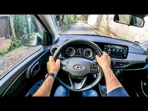2020 Hyundai i10 III Comfort ( 1.2 MPI 84 HP ) | POV Test Drive #612 Joe Black