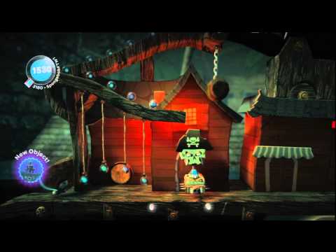 LBP DLC (720p HD) Walkthrough Part 13 - P.o.t.C. Pirate Town - Initial & Aced