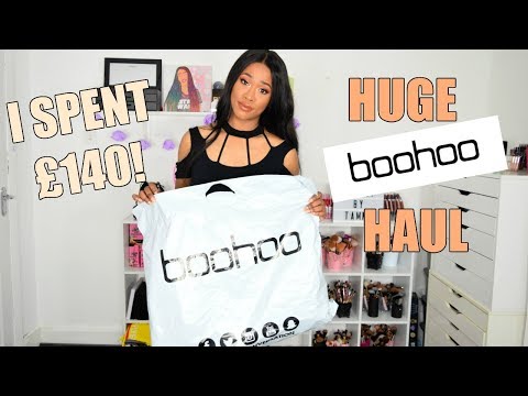 I SPENT £140 ON BOOHOO! HUGE TRY ON HAUL! WTF Video