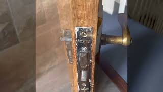 Sticking door latch repair