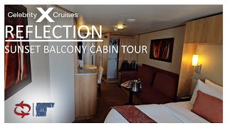 Step Into Luxury: Celebrity Reflection Sunset Balcony Cabin 7317 Tour