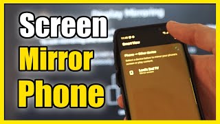 How to Screen Mirror Phone to Amazon Fire TV (Samsung Phone)