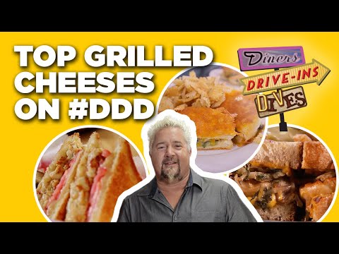 Top Grilled Cheeses in #DDD History with Guy Fieri | Diners, Drive-Ins and Dives | Food Network