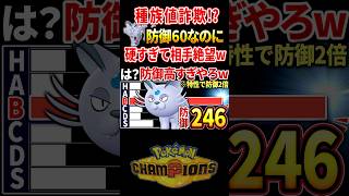 種族値詐欺!?アローラペルシアンが硬すぎてドン引きwww #ポケモンチャンピオンズ #ポケモン