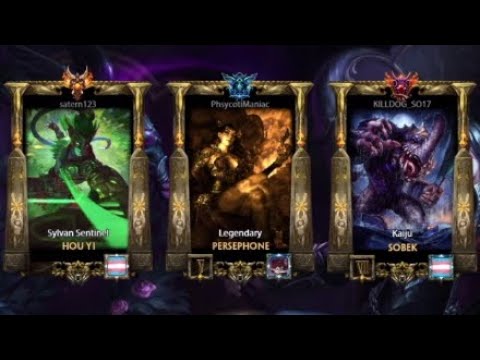 SMITE DIAMOND RANKED JOUST HOU YI