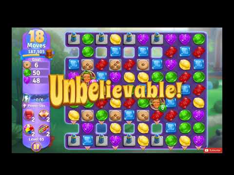 Wonka's World of Candy Level 65 NO BOOSTERS - A S GAMING