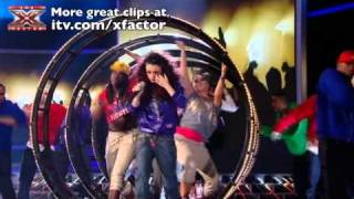 Cher Lloyd sings No Diggity/Shout - The X Factor Live show 3 - itv.com/xfactor