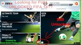 Fifa 14 Full Unlocked - Download Working Android APK [Watch Proven Tutorial]