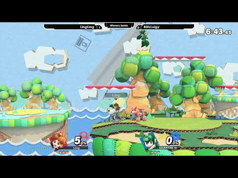 Smash Ultimate: LingLing (Daisy) V BlitzLuigy (Mega Man) - Synthesis 35 Tournament SSBU