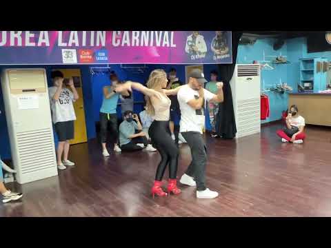 @Dario y Sara bachata workshop @코리아 라틴 카니발 2nd