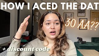 Getting a 98th percentile DAT SCORE - breakdown, tips, discount code