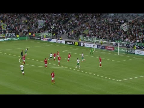 Höjdpunkter: Hammarby bröt segertorkan när de körde över Falkenberg - TV4 Sport