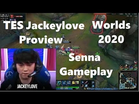 Worlds 2020 Proview TES JackeyLove Senna Gameplay POV vs Deft Draven TES vs DRX