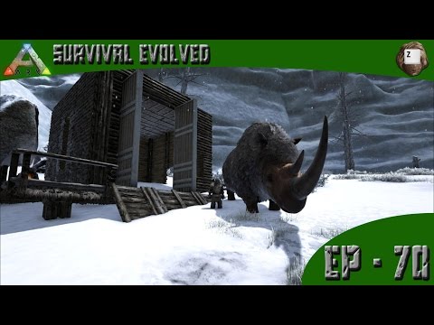 ARK: Survival Evolved - Woolly Rhino Hunt - Series Z - EP-70