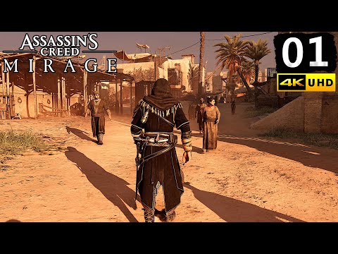 Assassin's Creed Mirage Gameplay Walkthrough Part 1 - PC 4K 60FPS No Commentary