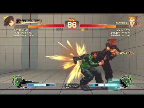 USFIV Ranked Match Guile (daniel3372) Vs Yang