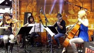 Sonus Quartet at NAMM '10