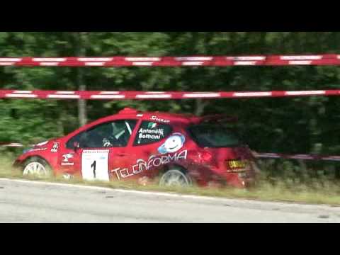 Rally Valli imperiesi 2009 Antonelli 2° assoluto a 30 sec