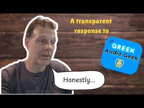 EXPOSING the LIES in Hi-Fi Audio Reviews A video response to the Greek Audio Geek