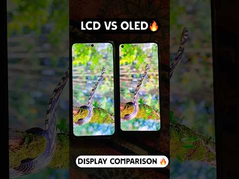 Display comparison Between LCD Vs  OLED 🔥