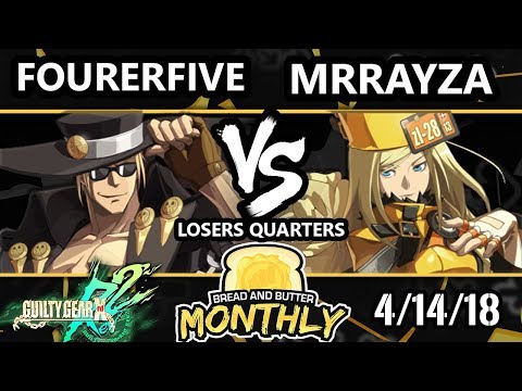 BnB 1 GGXRD2 - fourerfive (Johnny) Vs. mrrayza (Millia) - Guilty Gear XRD Rev 2 Losers Quarters