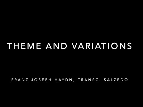 RCM Harp- Grade 10, List B. Haydn Theme and Variations
