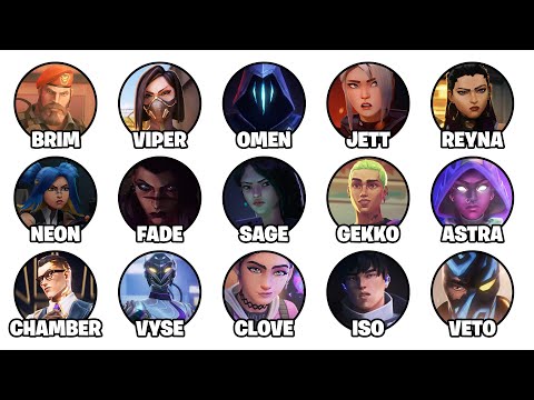 The Lore of Every VALORANT Agent Explained in 32 Minutes